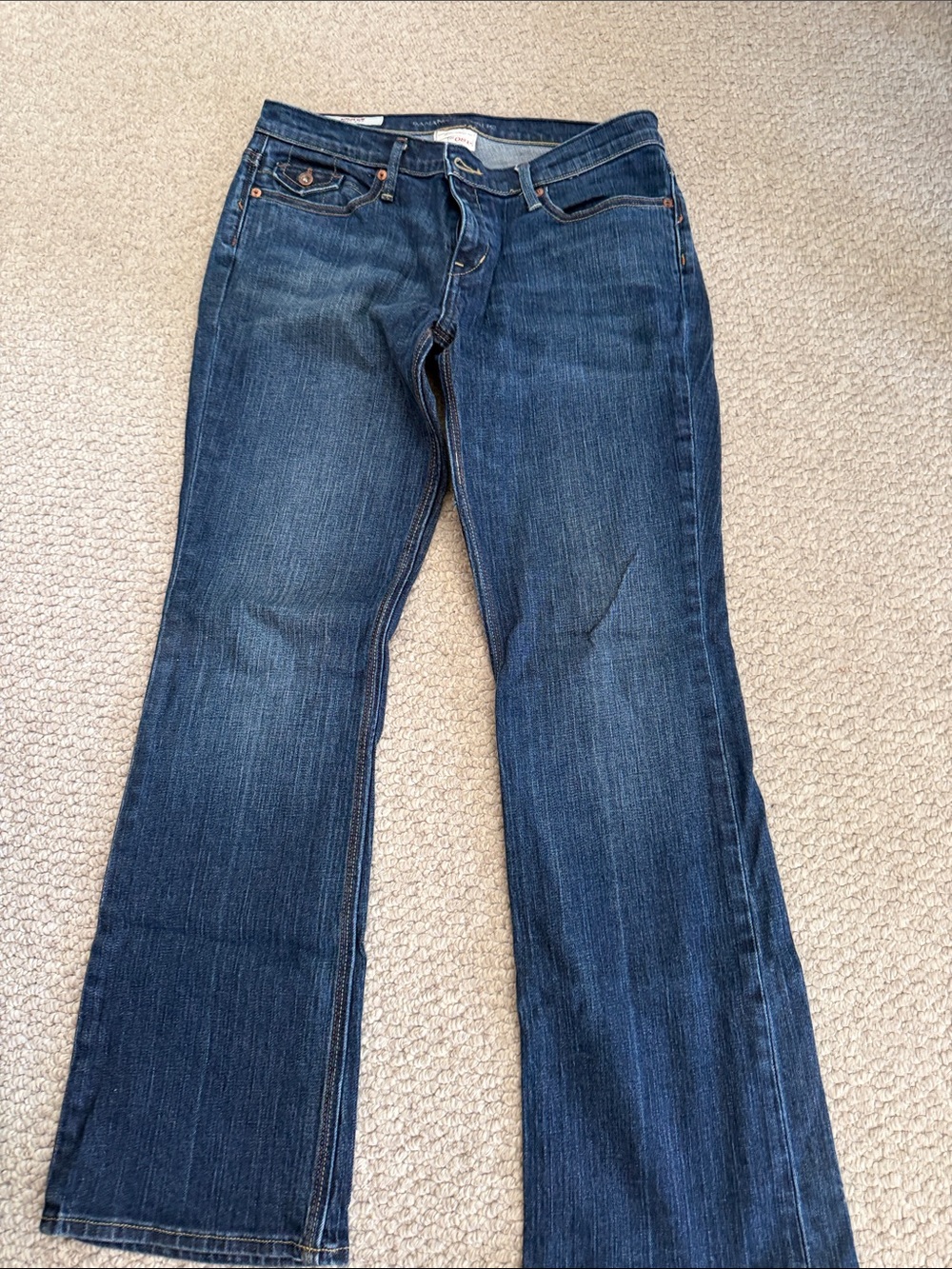 Banana Republic Dark Blue Flare Jeans